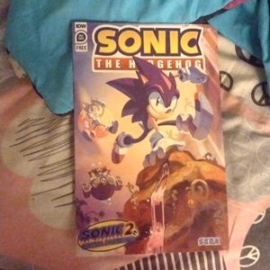 Sonic The Hedge hog comic book